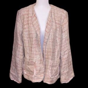 🆕 Vintage Pink Plaid Jacket / Blazer